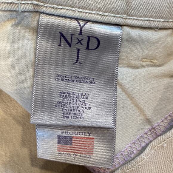 NYDJ Marilyn Straight Sandstone Jeans Size 14 - Picture 5 of 8